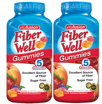 2 PACK | vitafusion Fiber Gummies, 220 Count Sugar Free