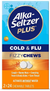 Alka-Seltzer Plus Cold & Flu Fizzy Chews, Orange Flavor, 48 ct.