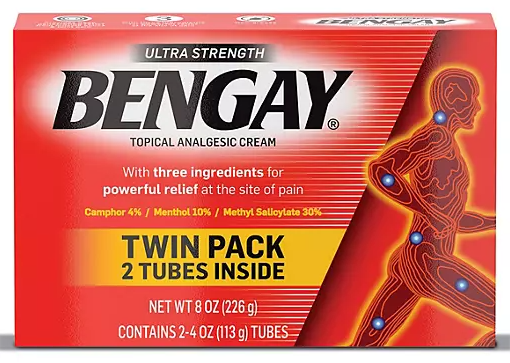 Bengay Ultra Strength Pain-Relieving Cream, 4 oz., 2 pk.