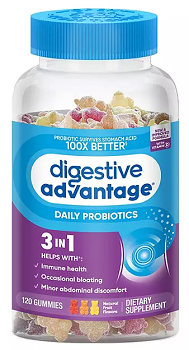 Digestive Advantage Daily Probiotic Gummies, 120 ct.