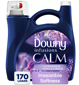 Downy Ultra Infusions Liquid Fabric Conditioner, Calm 170 loads, 115 fl. oz.