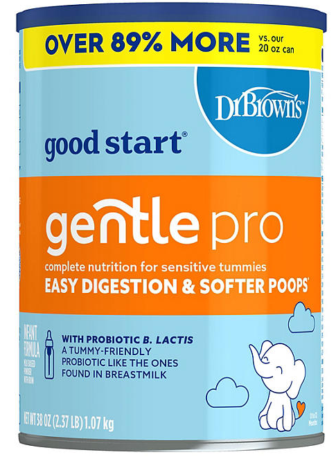 Dr. Browns, Good Start GentlePro Infant Formula with Iron, 38 oz.