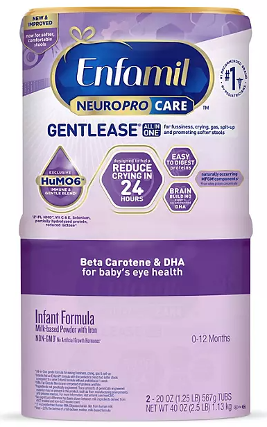 Enfamil NeuroProCare Gentlease Infant Formula, 20 oz., 2 pk.