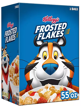 Frosted Flakes Breakfast Cereal, 55 oz.