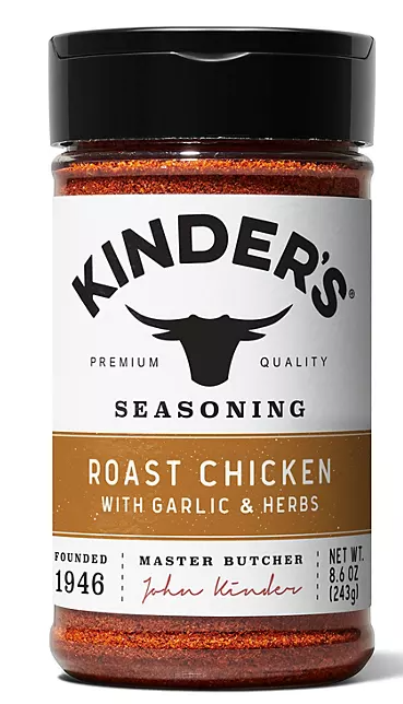 Kinder's Roast Chicken with Garlic and Herbs Seasoning, 8.75 oz.