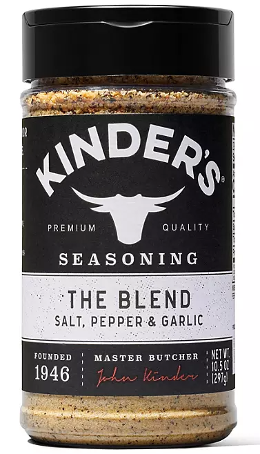 Kinder's The Blend Seasoning Salt, Pepper and Garlic, 10.5 oz.