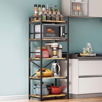 Kitchen Storage Microwave Oven Stand Shelf Standing Shelf Rack