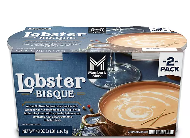 Member's Mark Lobster Bisque 2 pk.