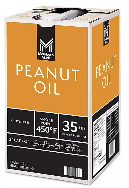 Member's Mark Peanut Oil, 35 lbs.