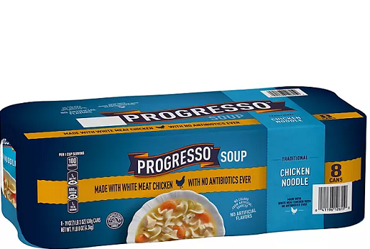 Progresso Traditional Chicken Noodle Soup 19 oz., 8 pk.