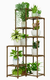 Shelves Holder Plant Rack Multiple Plants Patio Corner Plant Stand