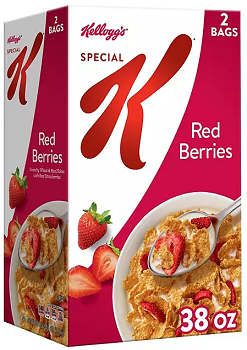 Special K Breakfast Cereal, Red Berries, 38 oz.