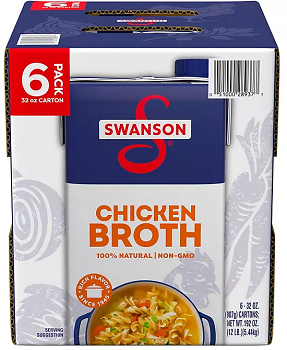 Swanson Chicken Broth 32 oz., 6 pk.