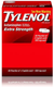 Tylenol Extra Strength Caplets, 500 mg Acetaminophen 2 caplets/pk., 50 pk.